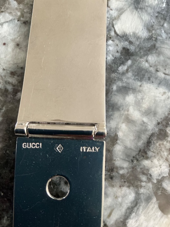 Rare Silver Gucci Belt main image 11